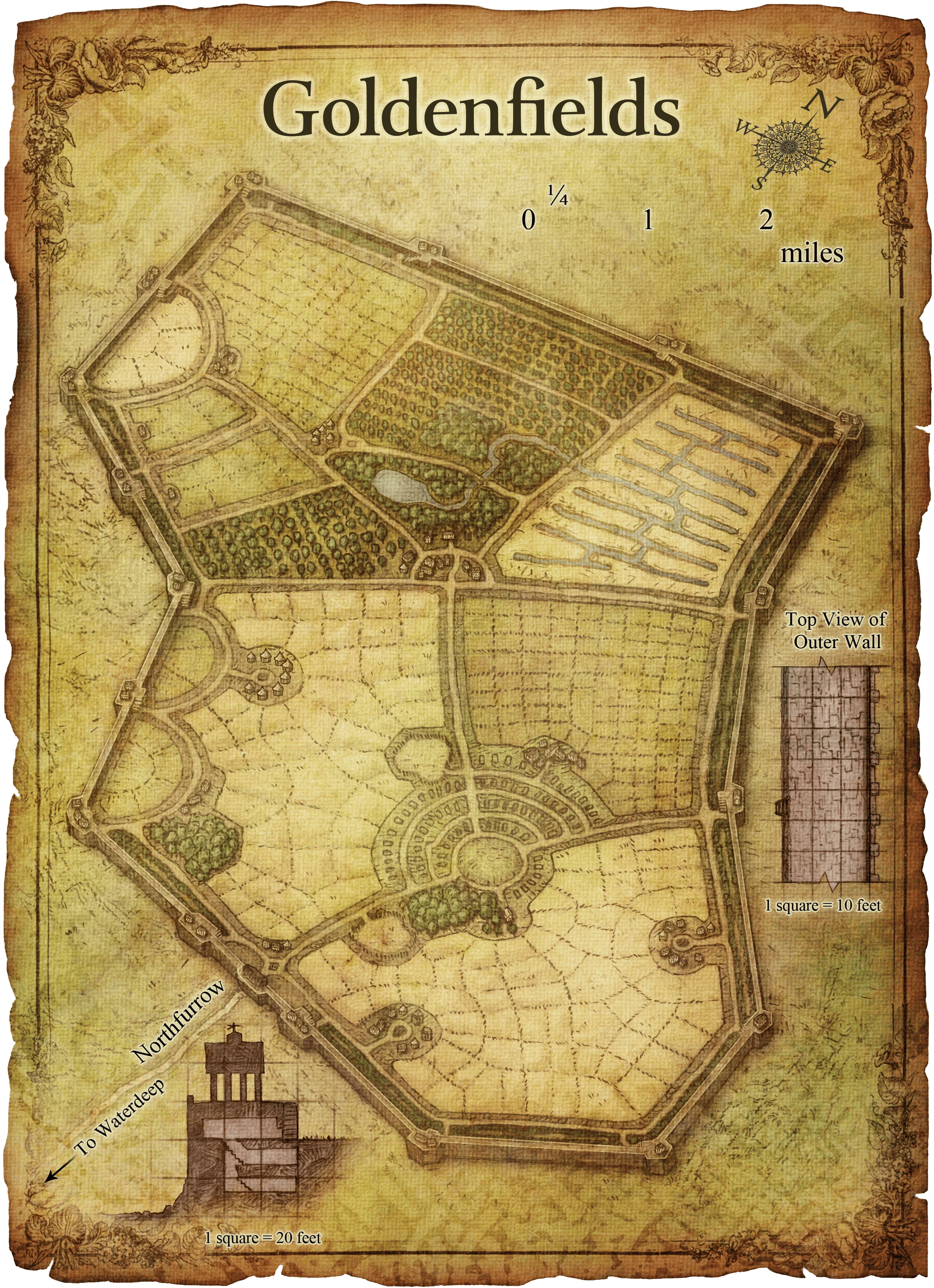 Field map. Даггерфорд ДНД. Даггерфорд ДНД 5. Даггерфорд карта. Даггерфорд ДНД карта.